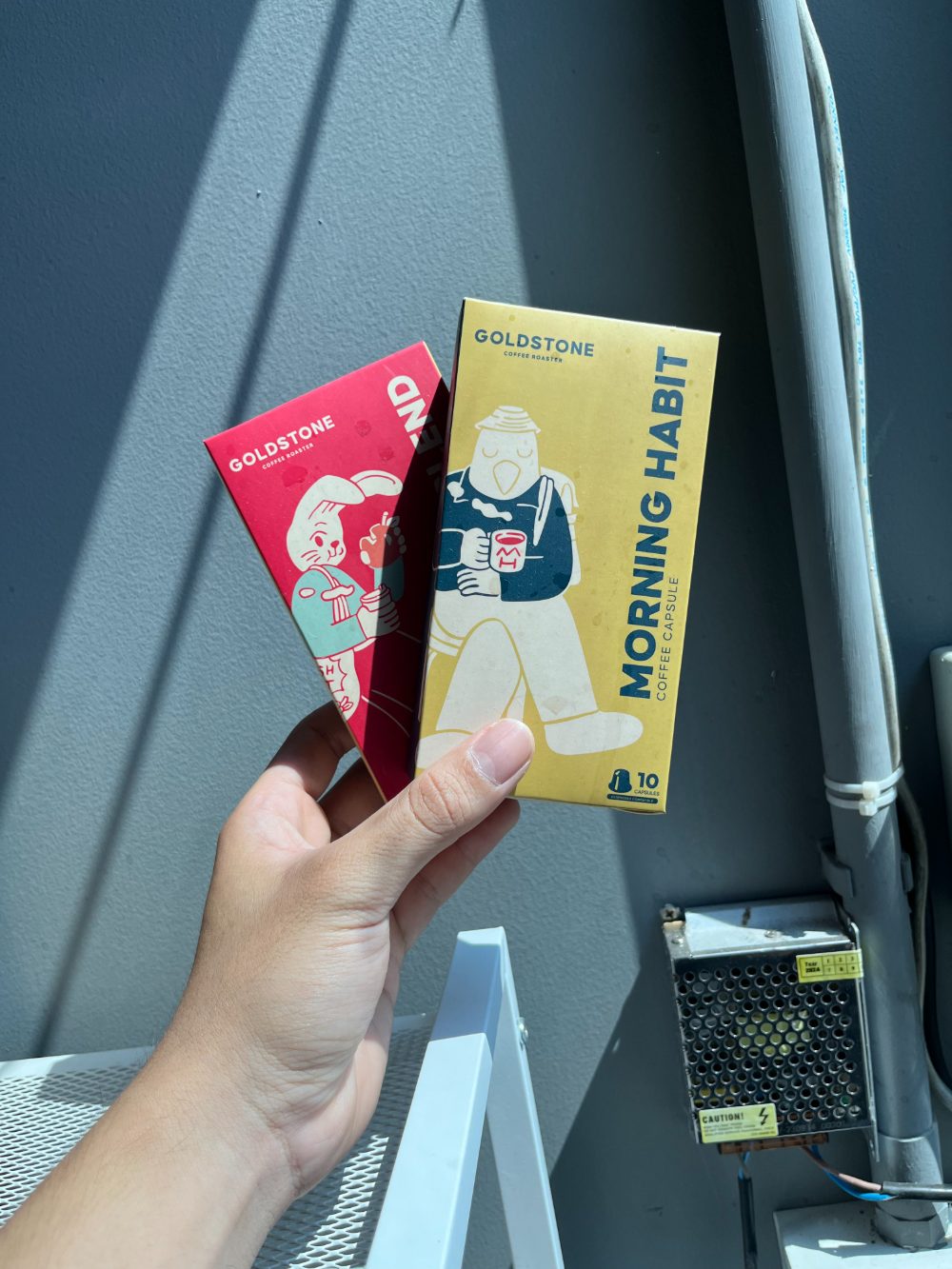 Boxes / packaging sample